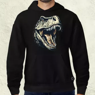 Monochrome T-rex v2 férfi pulóver