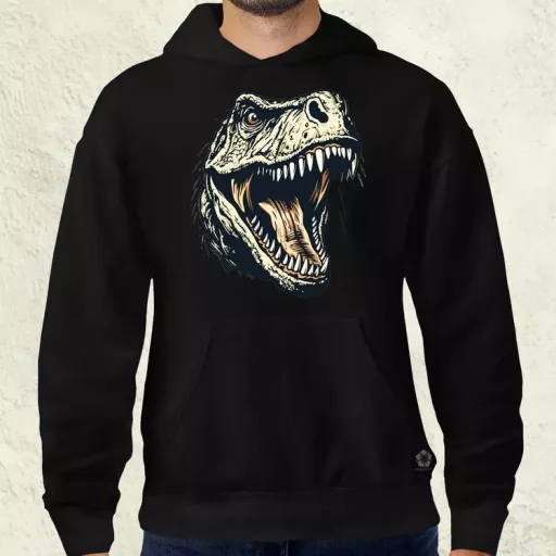 Monochrome T-rex v2 férfi pulóver