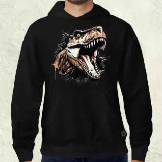 Monochrome T-rex v3 férfi pulóver