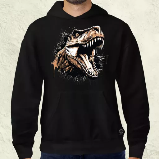 Monochrome T-rex v3 férfi pulóver