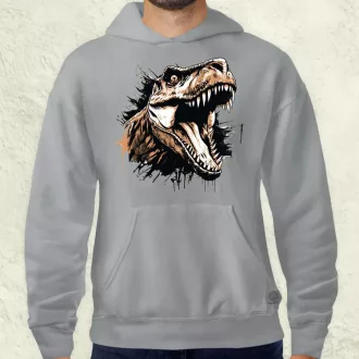 Monochrome T-rex v3 férfi pulóver