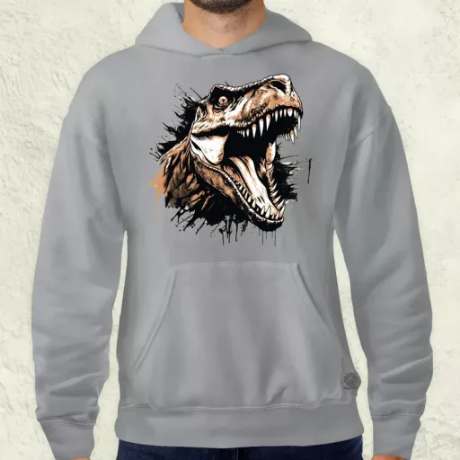 Monochrome T-rex v3 férfi pulóver