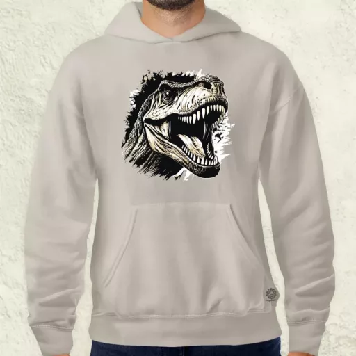 Monochrome T-rex v4 férfi pulóver