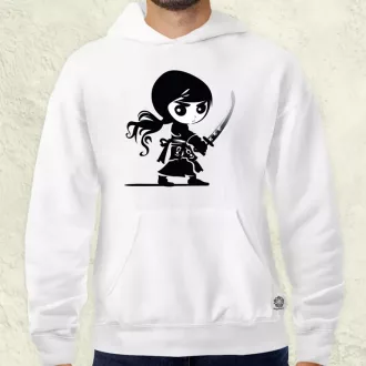 Ninja lány v1 férfi pulóver