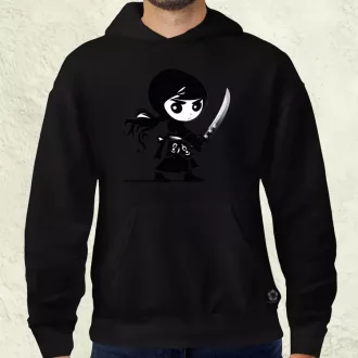 Ninja lány v1 férfi pulóver
