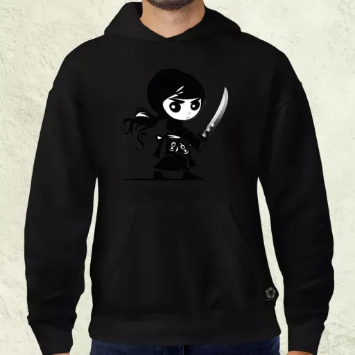 Ninja lány v1 férfi pulóver
