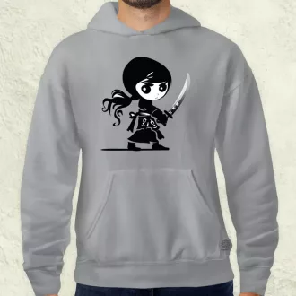 Ninja lány v1 férfi pulóver