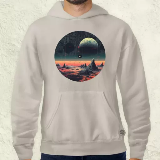 Pixelart bakelit a holdon v4 férfi pulóver