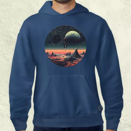 Pixelart bakelit a holdon v4 férfi pulóver