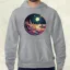 Pixelart bakelit a holdon v5 férfi pulóver