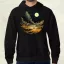 Pixelart bakelit a holdon v6 férfi pulóver