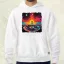 Pixelart bakelit az űrben v1 férfi pulóver