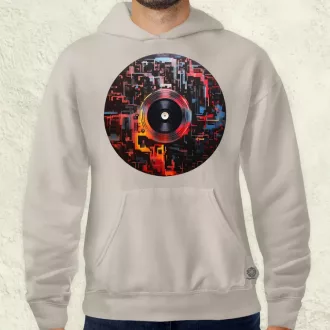 Pixelart bakelit az űrben v8 férfi pulóver