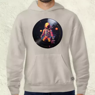 Pixelart bakelit az űrben v9 férfi pulóver