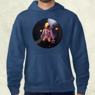 Pixelart bakelit az űrben v9 férfi pulóver