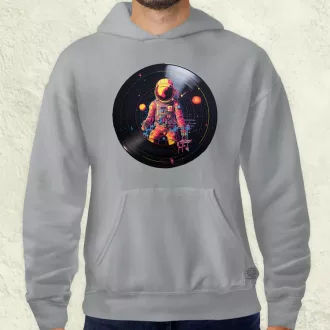Pixelart bakelit az űrben v9 férfi pulóver