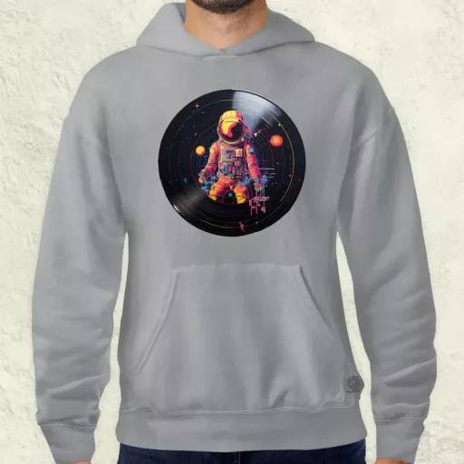 Pixelart bakelit az űrben v9 férfi pulóver