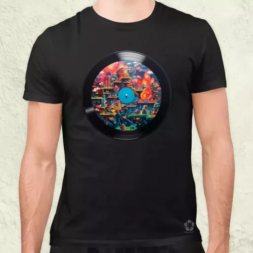 Pixelart bakelit v1 férfi póló