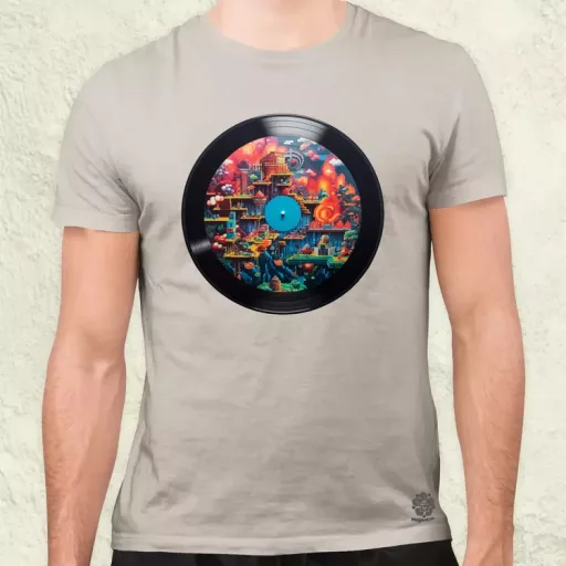 Pixelart bakelit v1 férfi póló