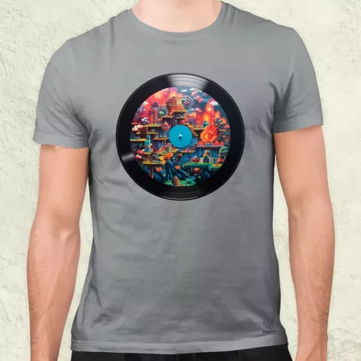 Pixelart bakelit v1 férfi póló
