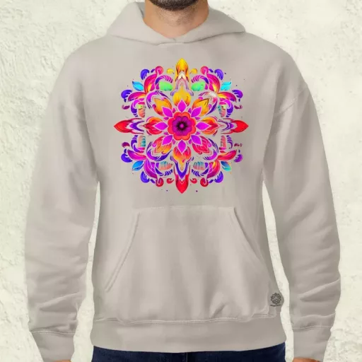 Részletes Mandala v2 férfi pulóver
