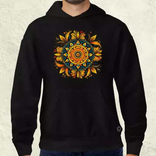 Részletes Mandala v3 férfi pulóver