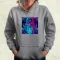 Cyberpunk Viking v1 női pulóver