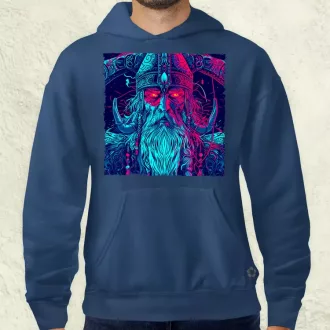 Cyberpunk Viking v1 férfi pulóver