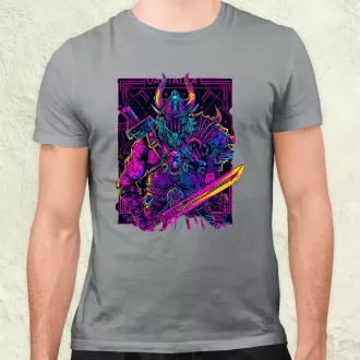 Cyberpunk Viking v2 férfi póló