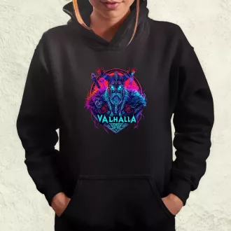 Cyberpunk Viking v4 női pulóver