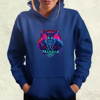 Cyberpunk Viking v4 női pulóver