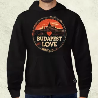 Budapest LOVE v1 férfi pulóver