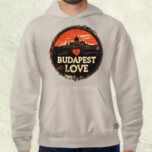 Budapest LOVE v1 férfi pulóver