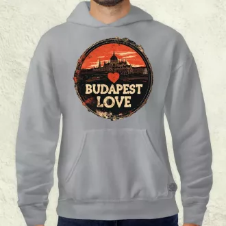 Budapest LOVE v1 férfi pulóver