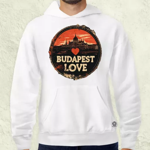 Budapest LOVE v1 férfi pulóver