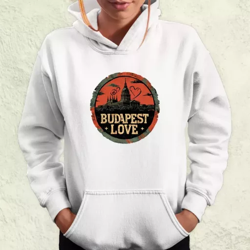 Budapest LOVE v3 női pulóver