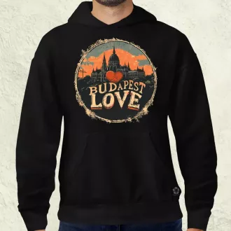 Budapest LOVE v4 férfi pulóver