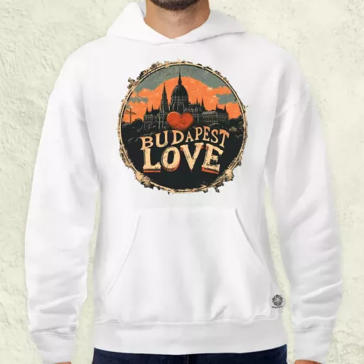 Budapest LOVE v4 férfi pulóver
