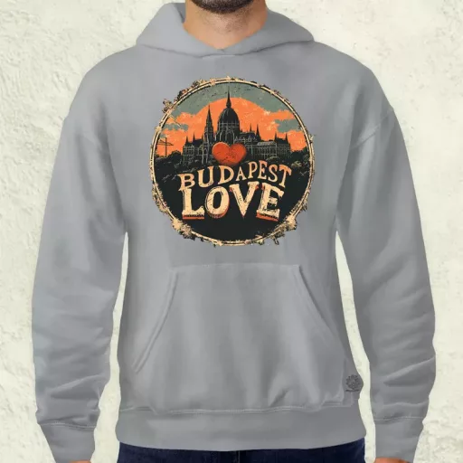 Budapest LOVE v4 férfi pulóver