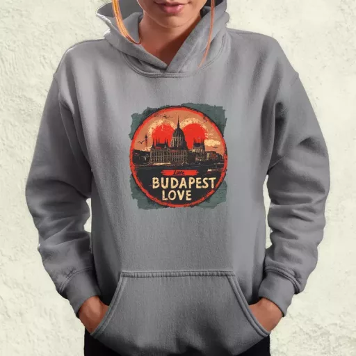 Budapest LOVE v5 női pulóver