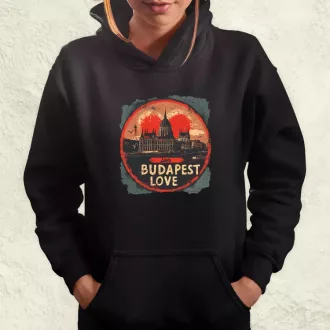 Budapest LOVE v5 női pulóver