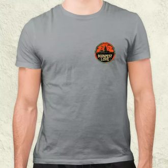 Budapest LOVE zseb férfi póló