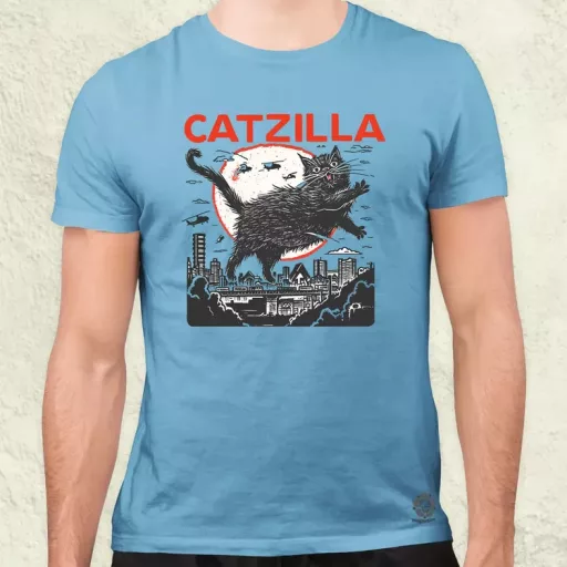 Catzilla v1 férfi póló