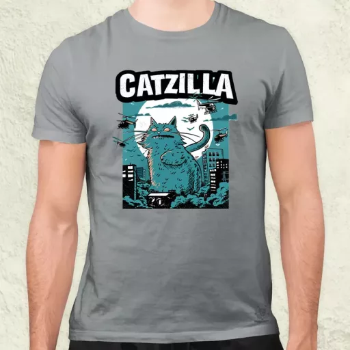 Catzilla v10 férfi póló