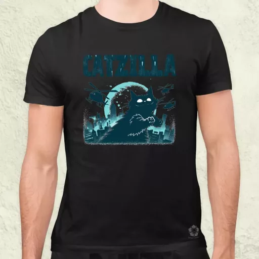 Catzilla v4 férfi póló