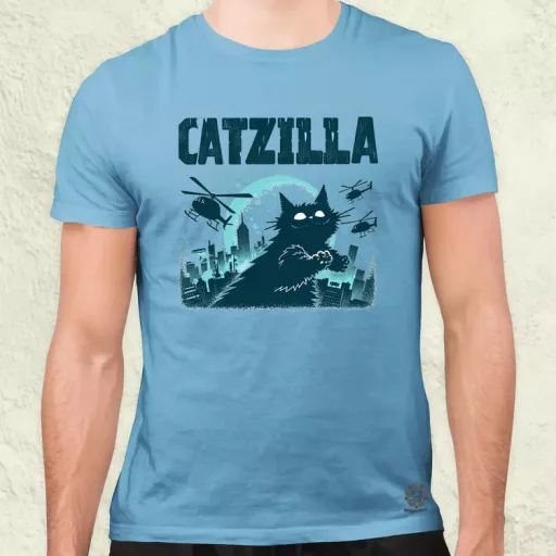 Catzilla v4 férfi póló