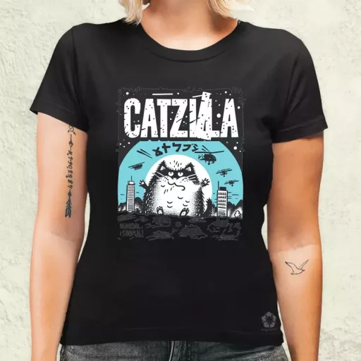 Catzilla v6 női póló