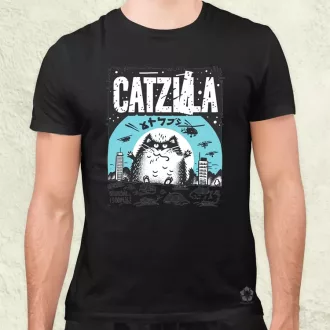 Catzilla v6 férfi póló