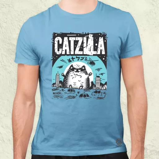Catzilla v6 férfi póló