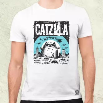 Catzilla v6 férfi póló